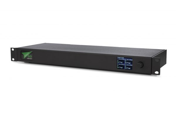 Green go digital wireless intercom. Quad 4-Wire Interface. Ethernet network based intercom system.